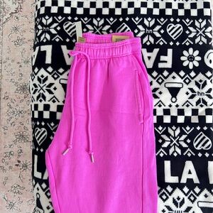 PINK Victoria's Secret Fuchsia Joggers